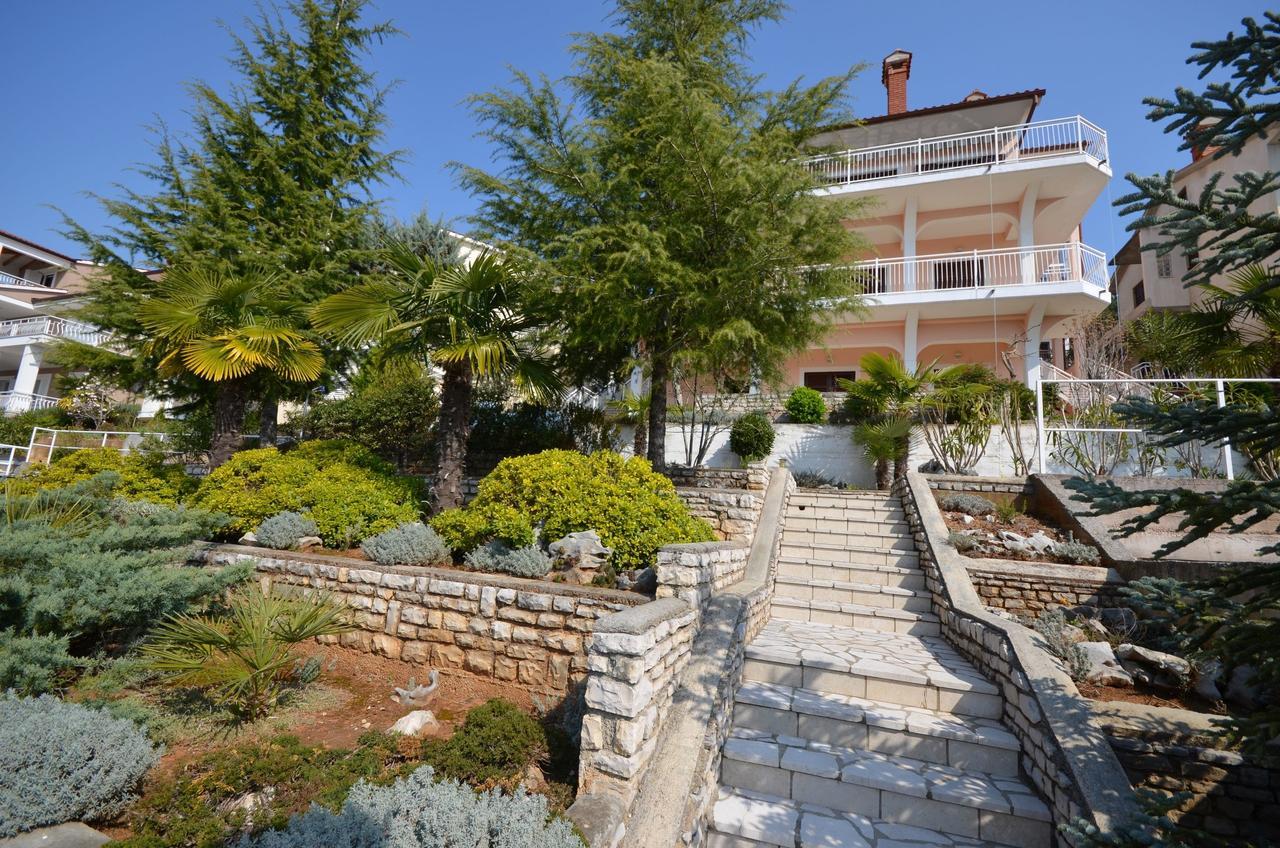 Apartments Slavica Rabac Kültér fotó