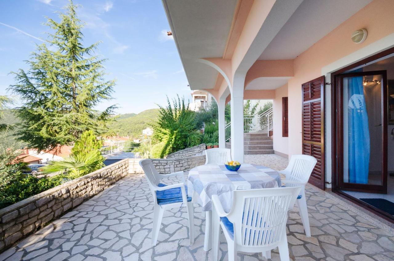 Apartments Slavica Rabac Kültér fotó