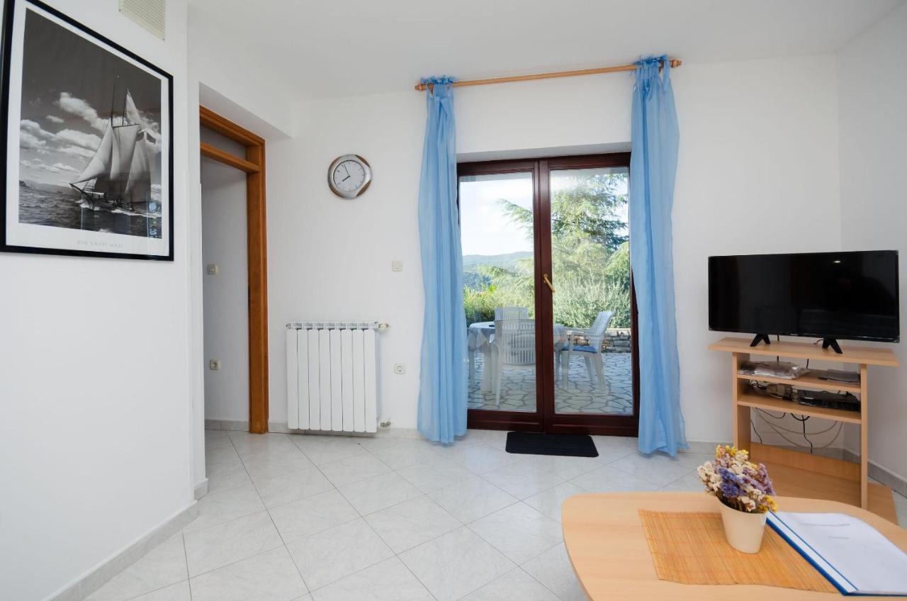Apartments Slavica Rabac Kültér fotó